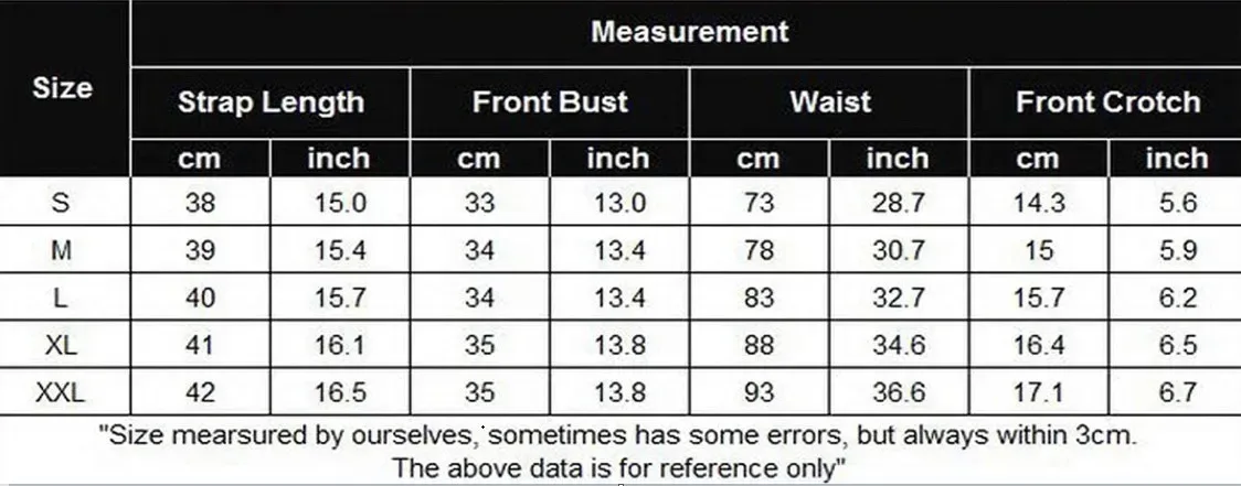 size chart for the halter lace wrap bralette and panty set