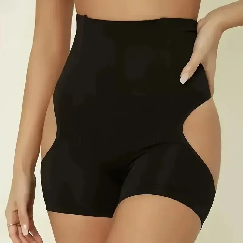 High waist shaper shorts smoothing the tummy