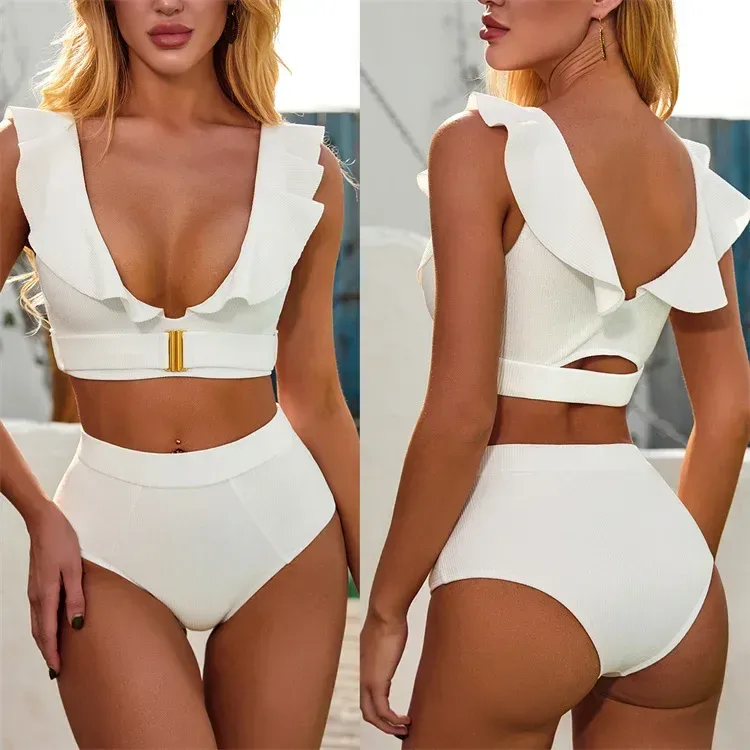 full coverage back of the high waisted bottom